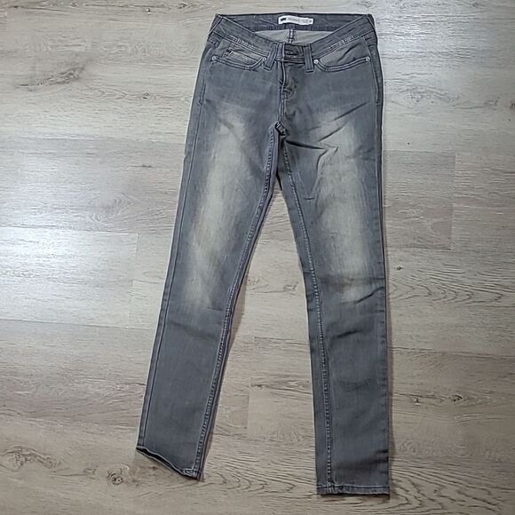 Levis Demi Curve Low  Rise Skinny Jeans Gray Womens 27 - Picture 1 of 6